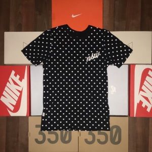 Nike NSW Black Polka-Dot T-Shirt
